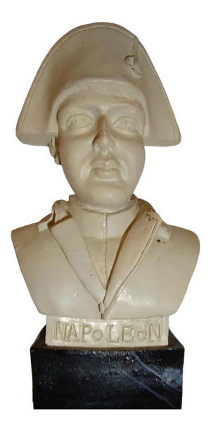 1960s French Emperor Napoleon Bonaparte Bust Statue
