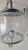 Metal Wall Lamps in Chrome and Shaded Transparent Glass, 1960s, Set of 2 For Sale - Image 7 of 16