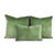 Spearmint Green Plush Velvet Pillow Cover For Sale - Image 4 of 6