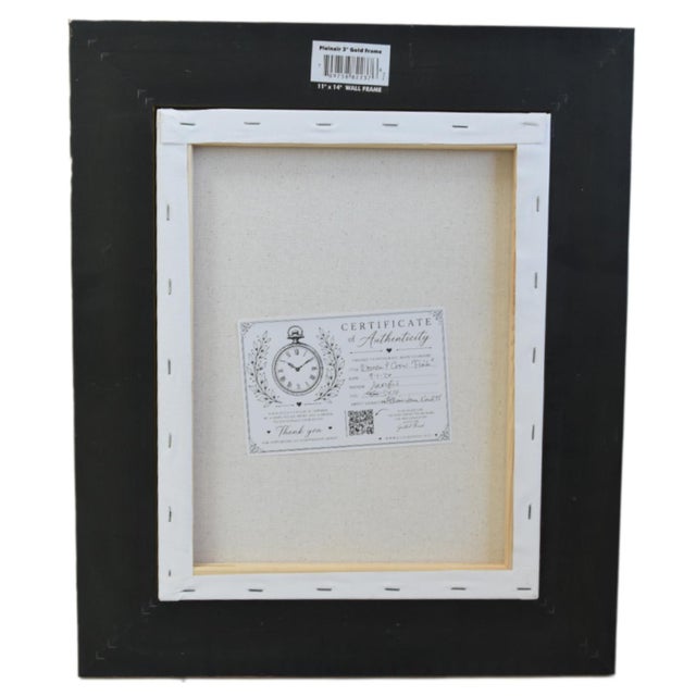 Woman Portrait W/ Black Crow Painting Including the Antiqued Gold Wood Frame For Sale - Image 4 of 5