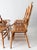 Vintage Press Back Dining Chairs Set of 4 For Sale - Image 4 of 12