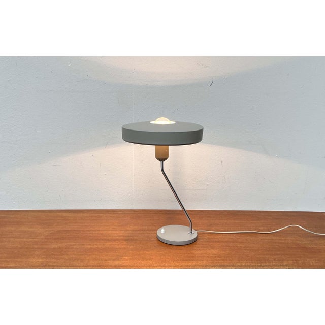 Mid-Century Modern Mid-Century Modern Dutch Model Romeo Minimalist Table Lamp by Louis Kalff for Philips, 1960s For Sale - Image 3 of 18