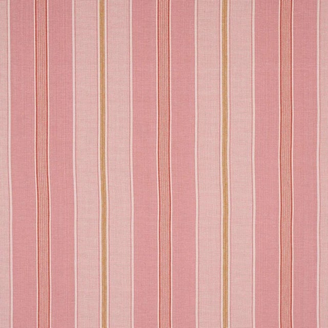 Sample - Schumacher X A Rum Fellow Scoop Stripe Fabric in Sundae For Sale