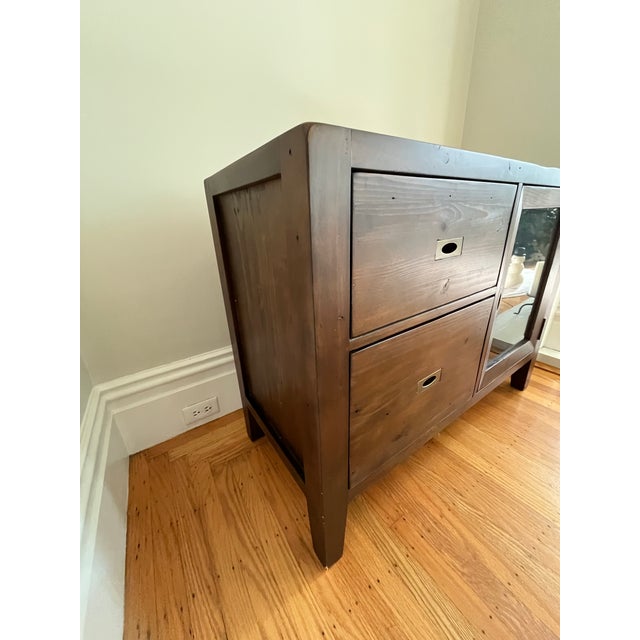 Chocolate Morris Chocolate Brown Credenza For Sale - Image 8 of 15