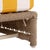 Callan Chaise Lounge, Heather Tan/Yellow Stripe For Sale - Image 9 of 12