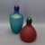 Modern Murano Glass Bottles in Blue, Green & Red by V. Nason & C., 1970s, Set of 2 For Sale - Image 11 of 16