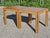 Wood Square Maple and Brass Coffee Tables, Italy, 1980s, Set of 2 For Sale - Image 7 of 13