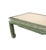 Late 20th Century A Vintage Ming-Style Coffee Table With a Green and White Raffia Inlay. For Sale - Image 5 of 13