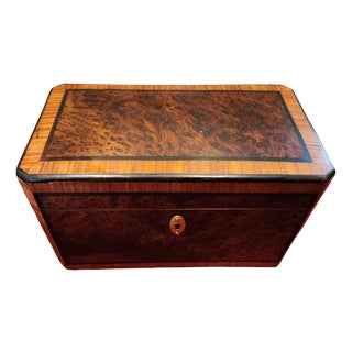19th Century Napoleon III Tea Caddy For Sale