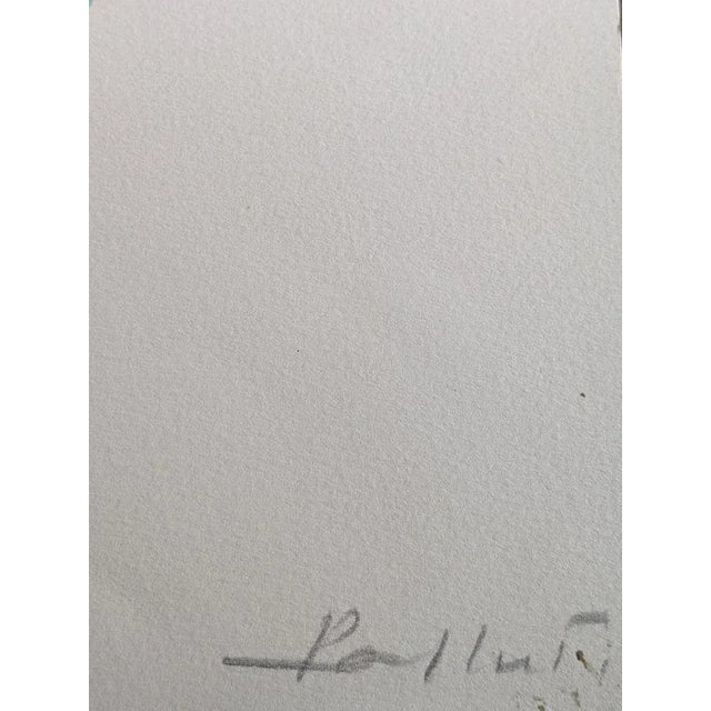 1960s Pierre Pallut, Abstract Composition, Hand-Signed Lithograph, 1972 For Sale - Image 5 of 10