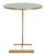 Green Sionne Round C Table in Hunter Green / Gold For Sale - Image 8 of 8