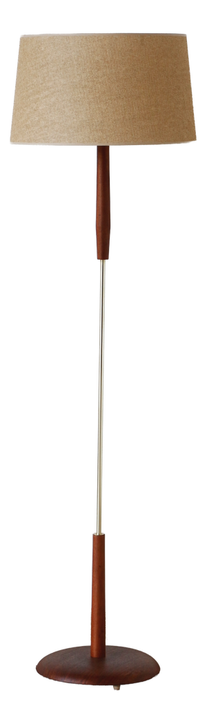 Vintage Teak Floor Lamp, 1960s