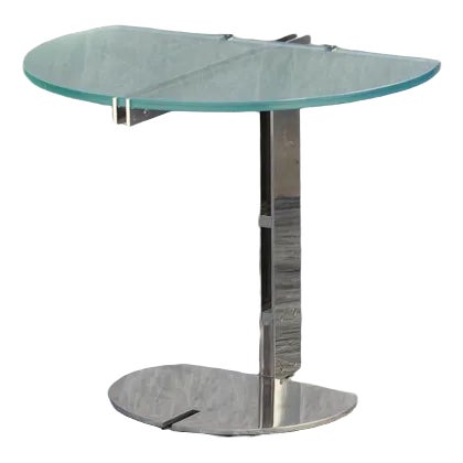 Auxiliary Table with Stainless Steel Structure by Jaime Tressera For Sale