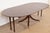 Baker Furniture Georgian Banded Mahogany Pedestal Extension Dining Table, Newly Refinished For Sale - Image 9 of 13