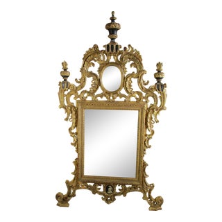 18th Century Italian Giltwood Mirror For Sale