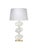Jamie Young Vertebrae Table Lamp, White Plaster For Sale - Image 4 of 4