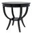NOIR Scheffield Round End Table in Black For Sale