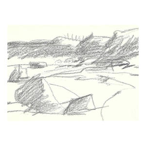 1967 Robert Angeloch Montauk New York Drawing