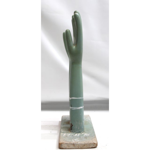 Glove molds- these forms were used to manufacture Latex gloves. Authentic forms reclaimed, wonderful art item wall mount...