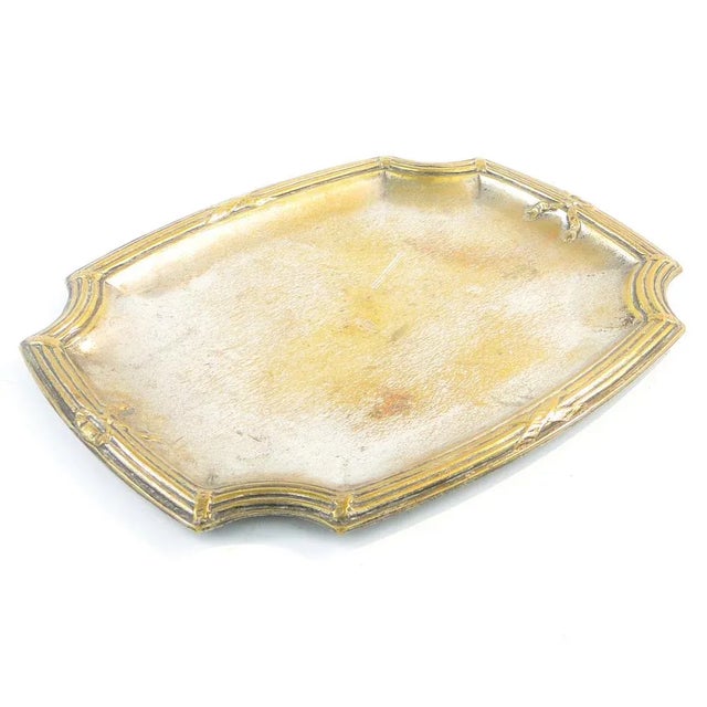 Metal French Business Card Tray, Early 1900s For Sale - Image 7 of 7