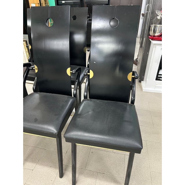 1980s Chairs by Pierre Cardin, 1980s, Set of 6 For Sale - Image 5 of 15