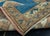 Blue Turkish Mini Rug Oriental Hand Knotted Vintage Rug 1'10" x 2'10" #16205 For Sale - Image 8 of 8