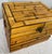 Vintage Bamboo Jewelry Box or Keepsake Chest in Natural Bamboo, Asian-Inspired For Sale - Image 4 of 9