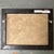 1940’s American Impressionist Landscape With Barn Painting Embossed Leather Frame For Sale - Image 4 of 5