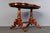 Vintage Brown Salon Table For Sale - Image 6 of 13