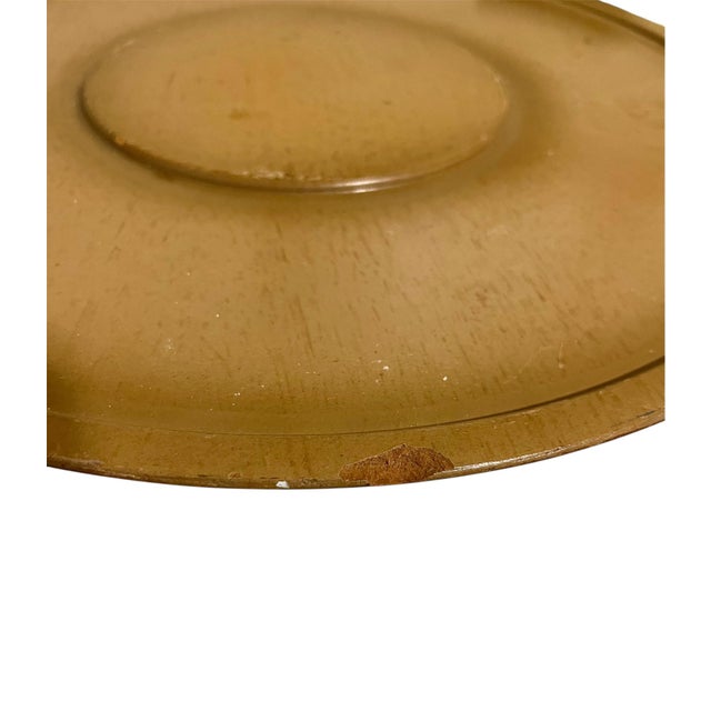 Green Mid 20th Century Ceramic Lazy Susan Set With Salt and Pepper - 10 Pieces For Sale - Image 8 of 8