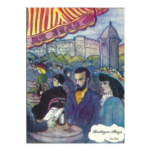 1948 Barbizon Plaza Hotel Restaurant Menu Paris Cafe