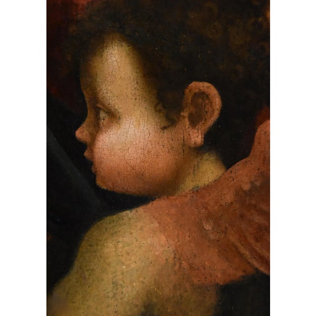 School of Antonio Allegri / Il Correggio, Madonna and Child, 1580, Oil on Board For Sale - Image 14 of 18