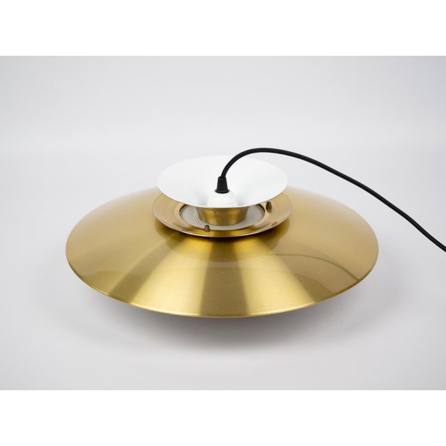 Vintage Danish Roma Pendant Lamp from Junge, 1980s For Sale - Image 4 of 9