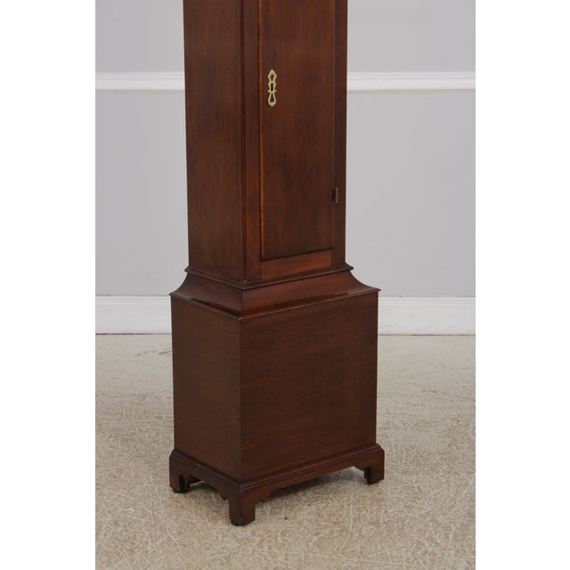 Stickley Colonial Williamsburg Mahogany Grandfather Clock For Sale - Image 11 of 18