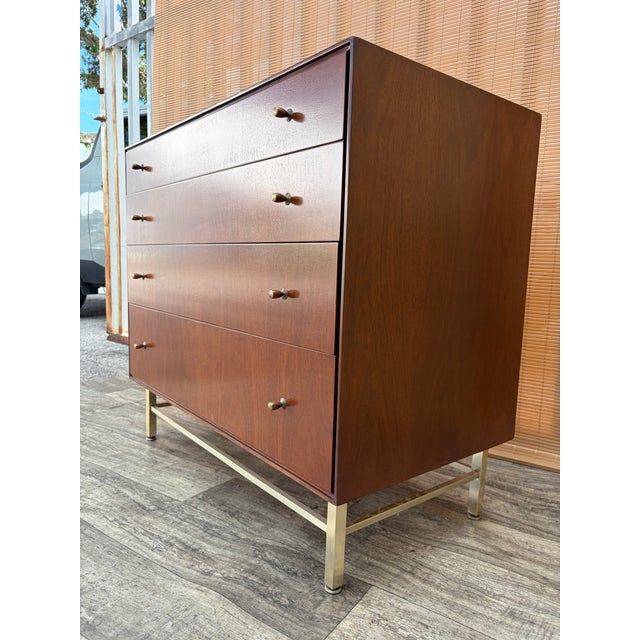 Refinished Mid Century Modern Chest of Drawers by John Stuart. Circa 1960s. For Sale - Image 18 of 18