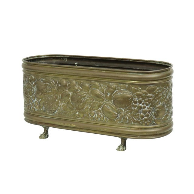 French Antique Copper Flower Pot Jardinière, 19th Century For Sale - Image 3 of 18