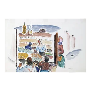Pour Stempeniou de Cholem Aleikhem 10, Emmanuel Mane,Katz Lithograph