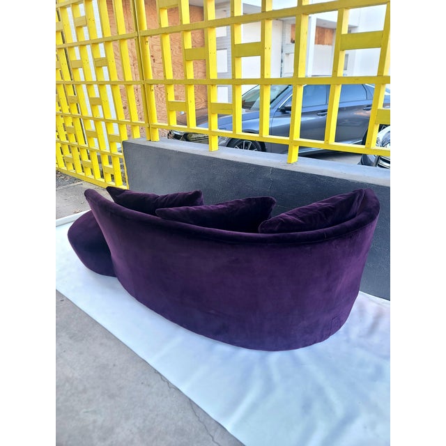 Vladimir Kagan Mohair Cloud Sofa For Sale - Image 13 of 13