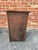 Antique Victorian Style Walnut Burled Wood Narrow Bedside Cabinet For Sale - Image 9 of 14