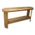 Pencil Reed Console Table in the Style of Gabriella Crespi For Sale