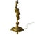 Mid 20th Century Vintage Hollywood Regency Cherub Table Lamp with Pleated Shade, 1960s For Sale - Image 5 of 13