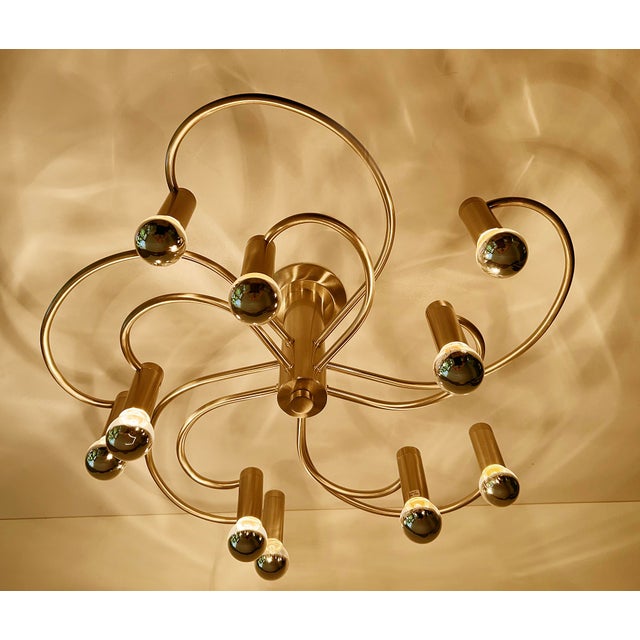 Large Vintage Helix Ceiling Light from Cosack For Sale - Image 10 of 15