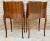 Early 20th Century French Bedside Tables or Nightstands in Marquetry and Iron Hardware, 1920s, Set of 2 For Sale - Image 11 of 12