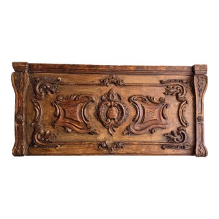 19th Century French Rococo Trumeau Panel For Sale