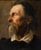 European School, Man in Half Profile, 19th Century, Oil on Canvas, Framed For Sale - Image 5 of 6