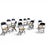 Folding Chairs from Clarin Corporation, USA, 1920s, Set of 12 For Sale - Image 13 of 18