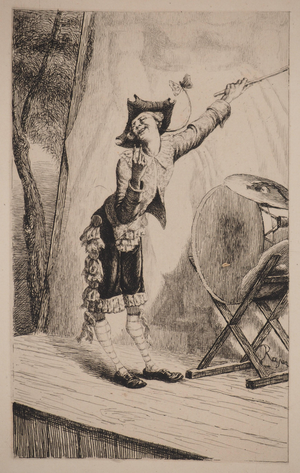 Paul Rajon, The Pitre, Original Engraving