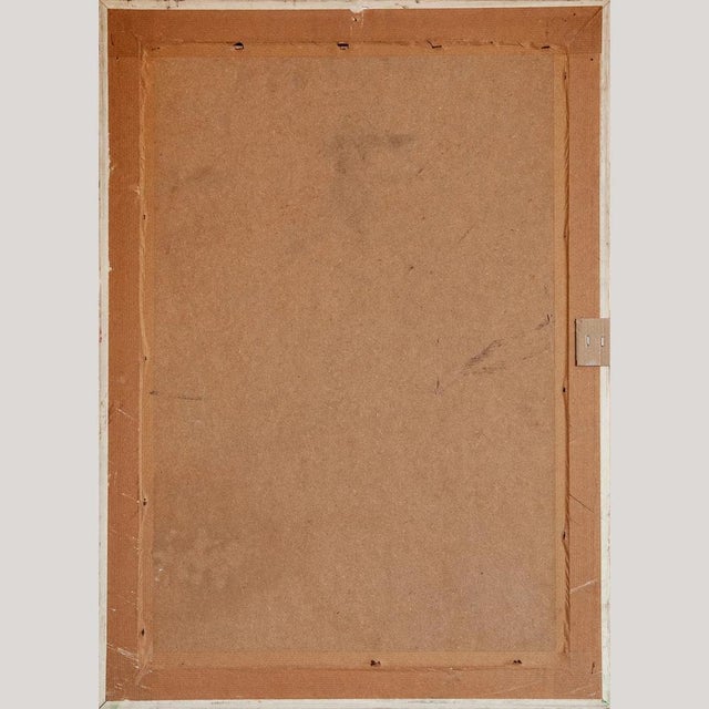 Vase and Chair, 1950s, Oil on Canvas For Sale - Image 7 of 8