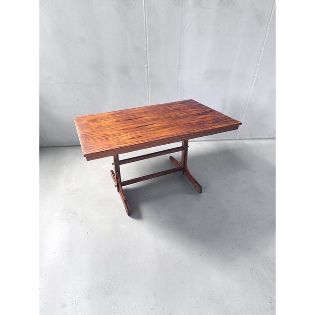 Dining table/desk produced by Figli di Antonio Proserpio in the 1960s, designed by Guido Faleschini. Rectangular veneered...