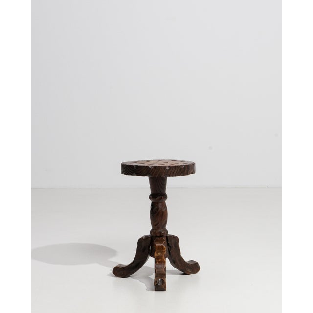 Mid 20th Century Spanish Colonial Stool For Sale - Image 4 of 10